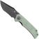 Bild für Tenable Knives Fermi T1122A2 Black Coated 14C28N, Jade G10, Taschenmesser, Burchtree Design