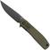 Bild für Tenable Knives Einar T2072A1 Blackwashed Nitro-V, Olive Green Black G10, Taschenmesser, Justin Lundquist Design