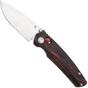 Bild für Tenable Knives Raven T2109V3 Stonewashed 14C28N, Red Black G-Mascus, Taschenmesser, Black Bird Blades Design
