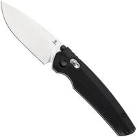 Afbeelding voor Tenable Knives Raven T2109V4 Stonewashed 14C28N, Black G10, zakmes, Black Bird Blades design