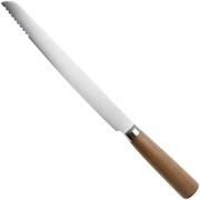Afbeelding voor Tadafusa Hocho Kobo HK-1, SKD11 sanmai, kastanjehout, broodmes, 24.5 cm