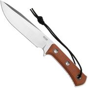 TRC Knives Limited Edition Apocalypse, Satin Vanadis 4E, Natural Canvas Micarta, survival knife