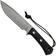 Image pour TRC Knives Apocalypse TI-AP-ST-WSD-FIN Elmax Stone Washed, Black Canvas Micarta, couteau de survie