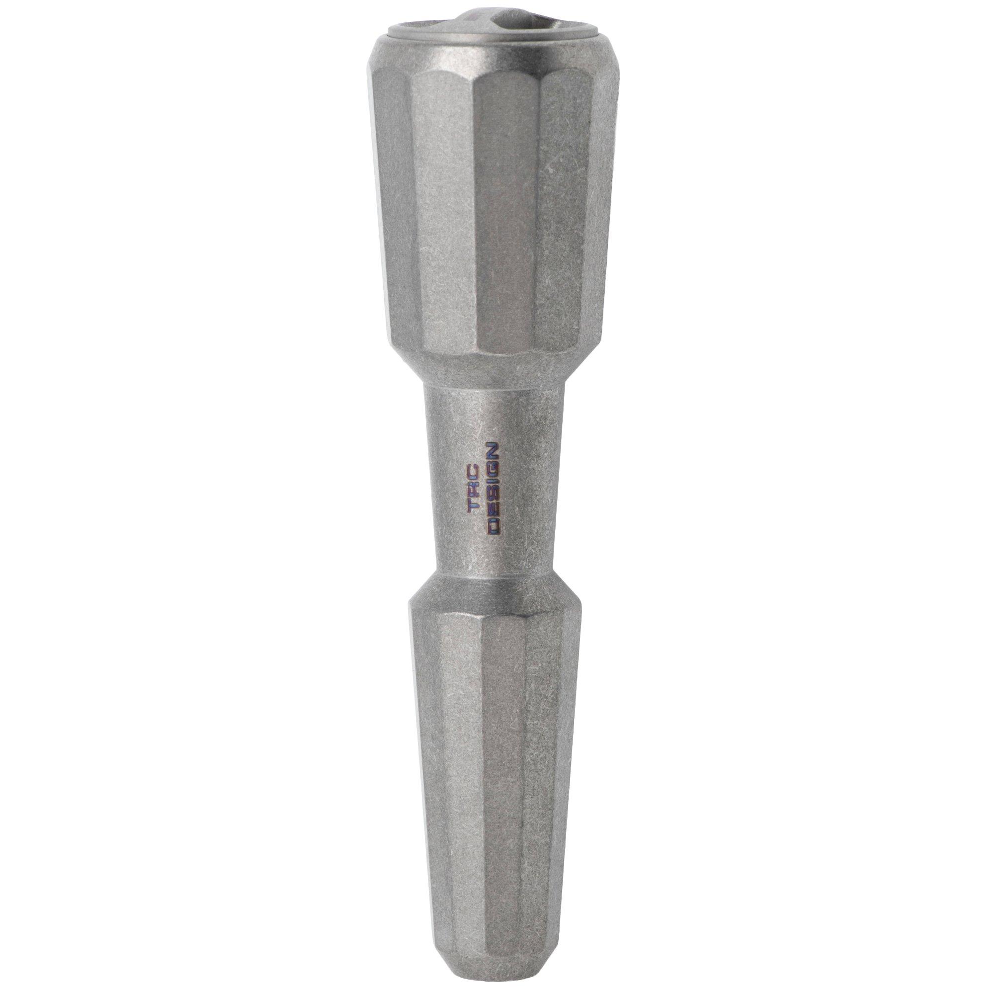 TRC Knives Bit Master Tool TI-BIT-MR-TL-SW Stonewashed Titanium, schroevendraaier