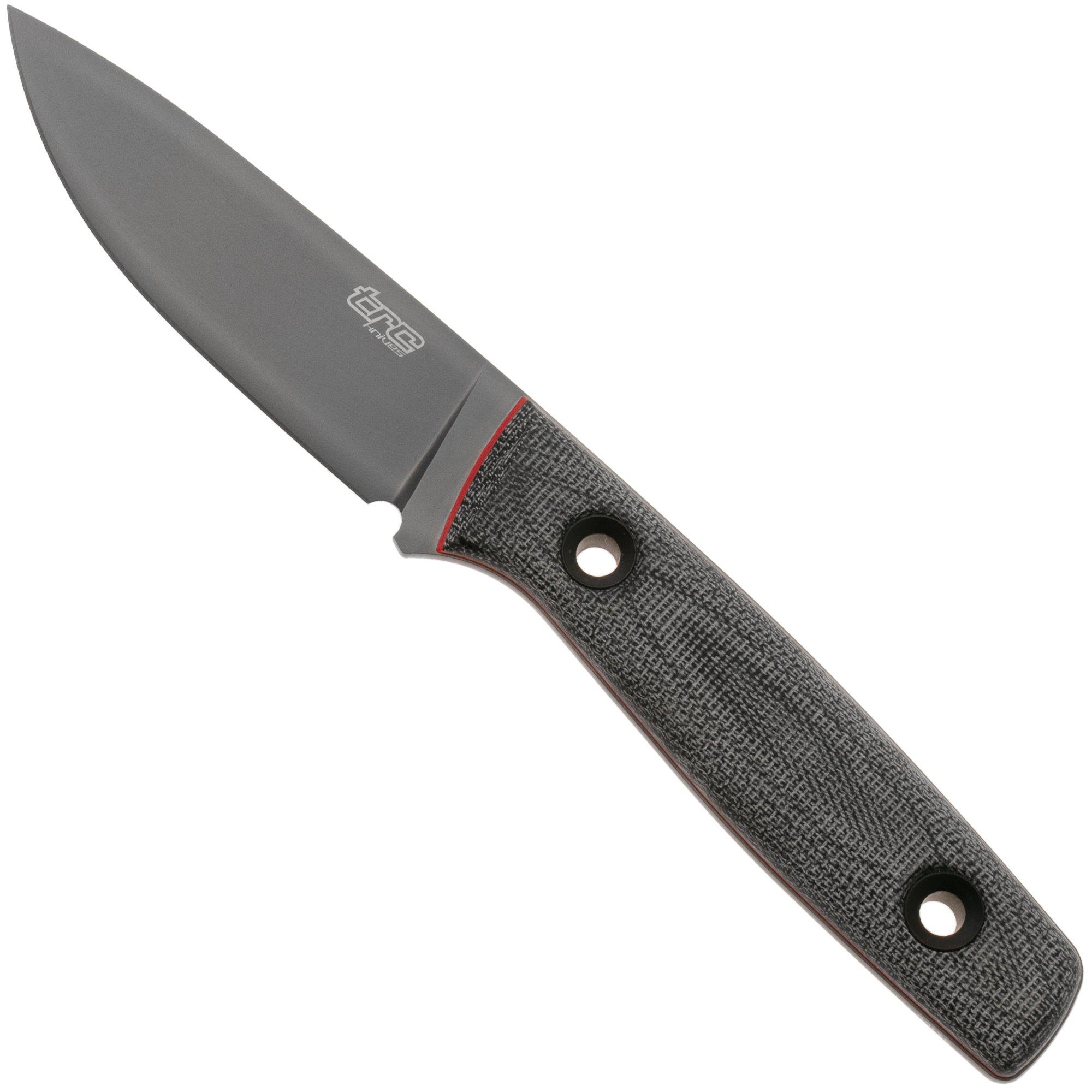 Nóż outdoorowy TRC Knives Classic Freedom DLC Böhler M390, Black Canvas Micarta