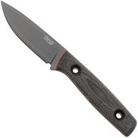 Obraz dla Nóż outdoorowy TRC Knives Classic Freedom DLC Böhler M390, Black Canvas Micarta