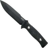 Afbeelding voor TRC Knives Mille Cuori, Vanadis 4 Extra, Black Canvas Micarta outdoormes