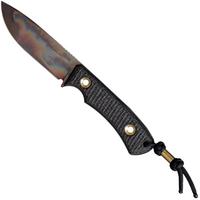 Afbeelding voor TRC Knives Polheim PLH-APO-BCM Apocalyptic CPM Magnacut, Black Canvas Micarta, survivalmes