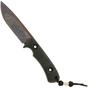 Image for TRC Knives South Pole, Apocalypse Finish Elmax, Black Canvas Micarta, survival knife