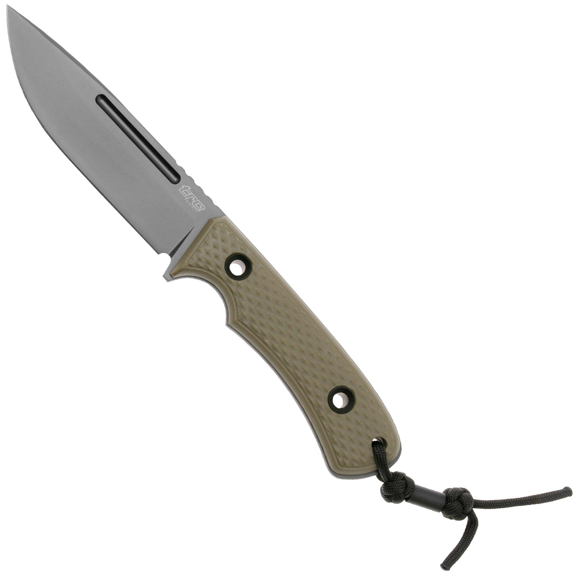 Nóż survivalowy TRC South Pole V4E DLC, Green G10, edycja limitowana