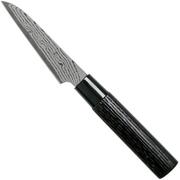Image pour Tojiro Shippu Black damascus couteau d'office (Petty) 9 cm, FD-1591