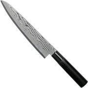 Tojiro Shippu Black damascus couteau de chef 21 cm, FD-1594