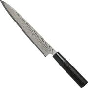 Tojiro Shippu Black damascus carving knife 21 cm, FD-1599