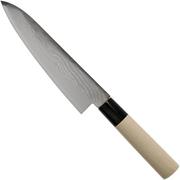 Tojiro Sippu 63 Lagen Damast, Kochmesser 18 cm