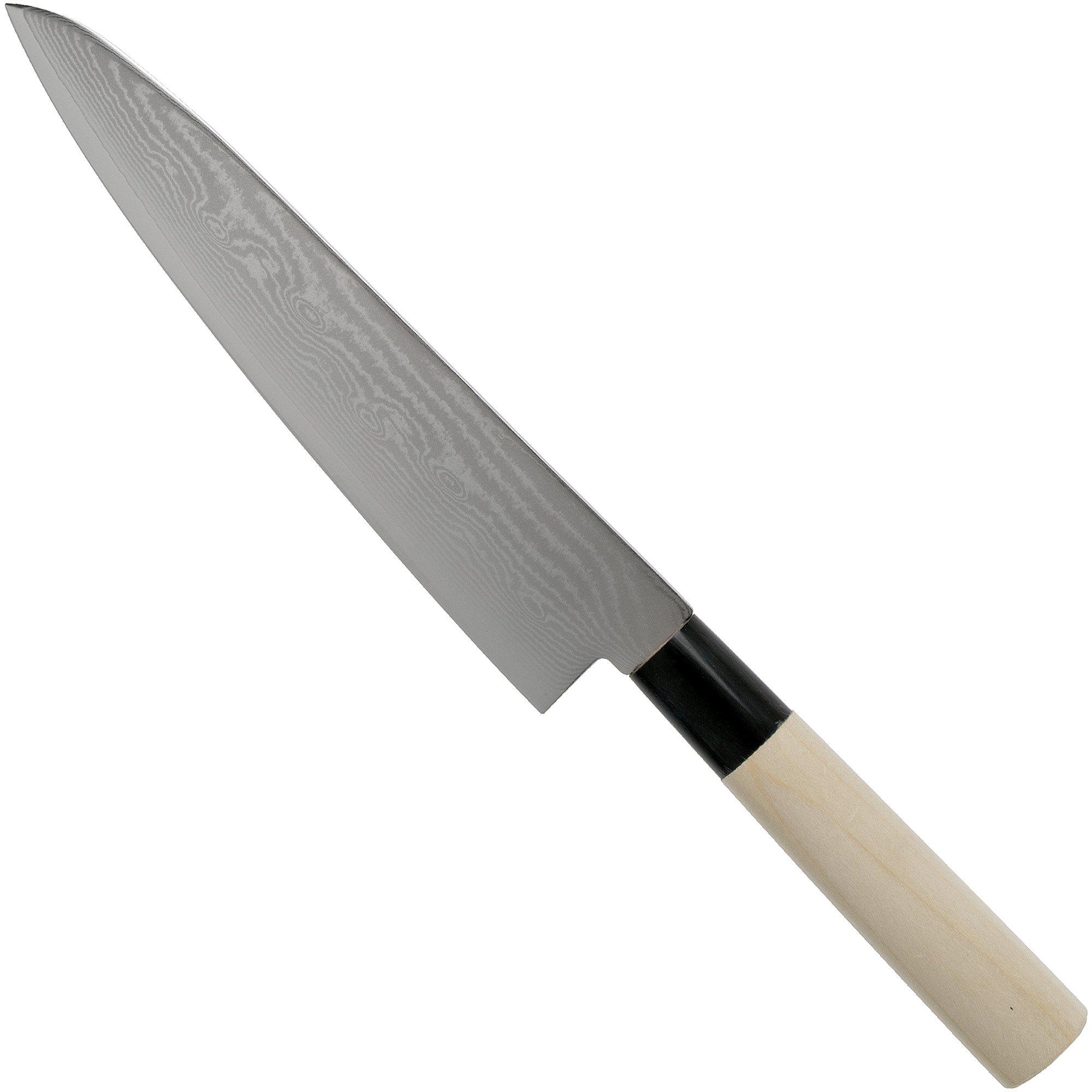Nóż szefa kuchni Tojiro Shippu 63 warstwy, 21 cm