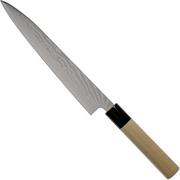 Tojiro Shippu damas 63 couches, couteau à trancher 21 cm