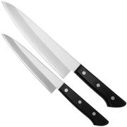 Tojiro Basic TBS-210, set di 2 coltelli, coltello da chef e petty