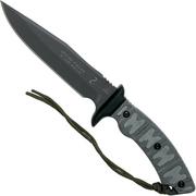 TOPS Knives Apache Falcon AFAL-01 faca de sobrevivência, Snake Blocker design