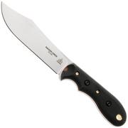 Afbeelding voor TOPS Knives Badger Creek BRCK-01, Stonewashed Böhler N690, Black Tan Micarta vaststaand mes, Leo Espinoza design