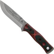  TOPS Knives B.O.B. Fieldcraft 154CM rotes/schwarzes G10 BROS-154-RB Bushcraftmesser