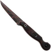 Afbeelding voor TOPS Knives El Pionero Diablito Edition ELPOL-01, Black Cerakote 1095, Black G10, vaststaand mes, Ed Calderon design