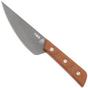 Image for TOPS Knives Frog Market Special Mini FMSM-01, 1095 Tungsten Cerakote, Tan Canvas Micarta, hunting knife