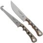 Image pour TOPS Knives Muley Combo MCMB-02, 154CM Tumble Finish, Tan Black G10, Kydex Sheath, set de chasse, Leo Espinoza design