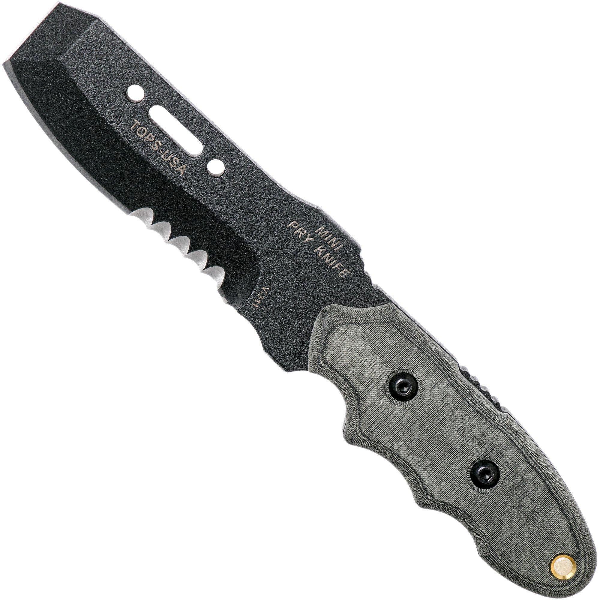 TOPS TPBaja45 – Robustes Outdoor-Messer Mit Fester Klinge Für Abenteuer & Survival