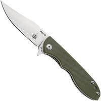 Bild für TOPS Knives Mini Scandi Folder MSF-G, Satin Elmax, Green G10, Taschenmesser