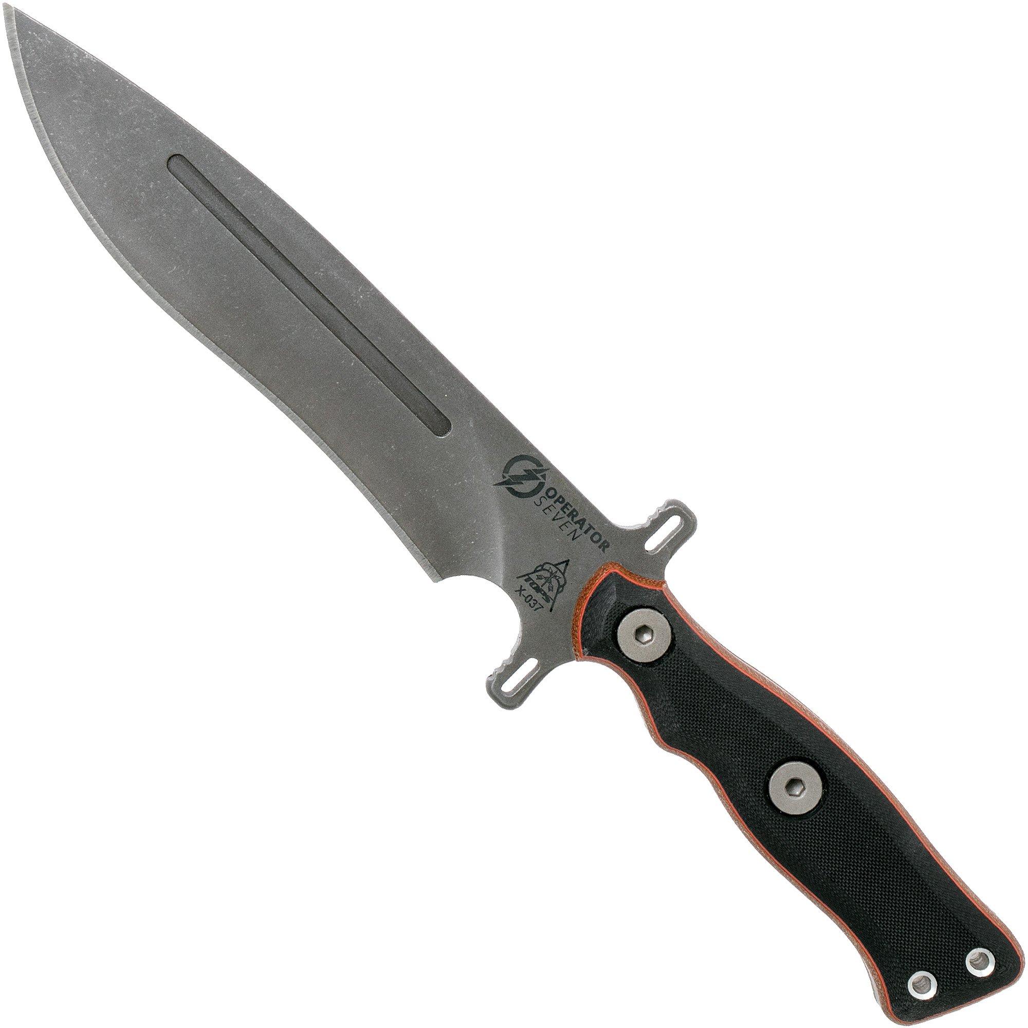 TOPS Knives Operator 7 OP7-01 survival knife
