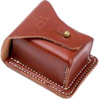 Image for TOPS Knives Leather Bushcraft Pouch Brown SHL-LBP-01