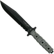 TOPS Knives US Combat Knife coltello outdoor, seghettato, US-01-SERR, Szabo-design