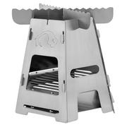 Tatonka Hobo Burner 4129-000 Outdoor Stove, stainless steel