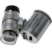 TSPROF 60x microscopio de bolsillo con LED