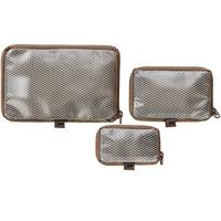 Bild für Tasmanian Tiger Mesh Pouch VL Set 7222-346, braun, Set von 3 Aufbewahrungstaschen