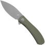 Imagem para Trollsky Knives Mandu XL MT003-XL Dark Bead Blast D2, OD-Green G10 navalha