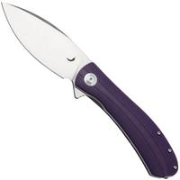 Bild für Trollsky Knives Mandu XL MT006-XL Satin D2, Purple G10 Taschenmesser