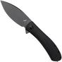 Obraz dla Nóż składany Trollsky Knives Mandu XL MT012-XL Black Stonewashed D2, Black G10