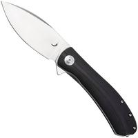 Bild für Trollsky Knives Mandu XL MT014-XL Satin D2, Black G10 Taschenmesser