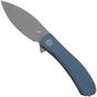 Obraz dla Nóż składany Trollsky Knives Mandu XL MT016-XL Dark Bead Blast D2, Blue Micarta
