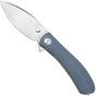 Obraz dla Nóż składany Trollsky Knives Mandu XL MT018-XL Satin CPM MagnaCut, Grey G10