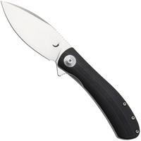 Bild für Trollsky Knives Mandu Evo MTE002 Satin 14C28N, Black G10, Taschenmesser, Michael Trollsky Design