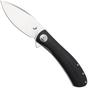 Immagine per Trollsky Knives Mandu Evo MTE002 Satin 14C28N, Black G10, coltello da tasca, Michael Trollsky design