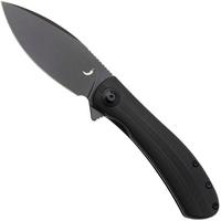 Afbeelding voor Trollsky Knives Mandu Evo MTE003 Blackwashed 14C28N, Black G10, zakmes, Michael Trollsky design