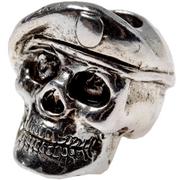  Spartan Blades Beret Skull bead