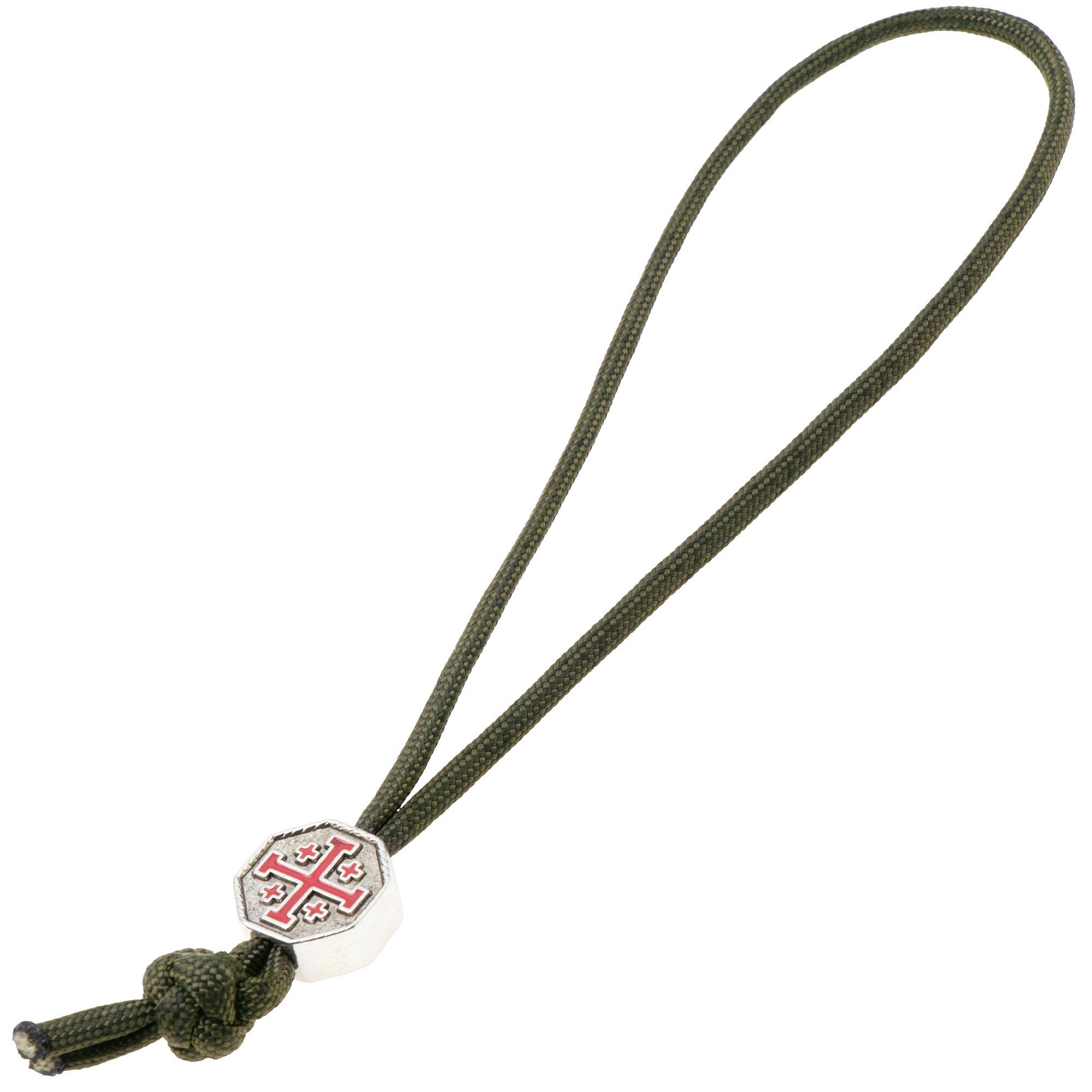 Spartan Blades Crusader Bead Green Paracord