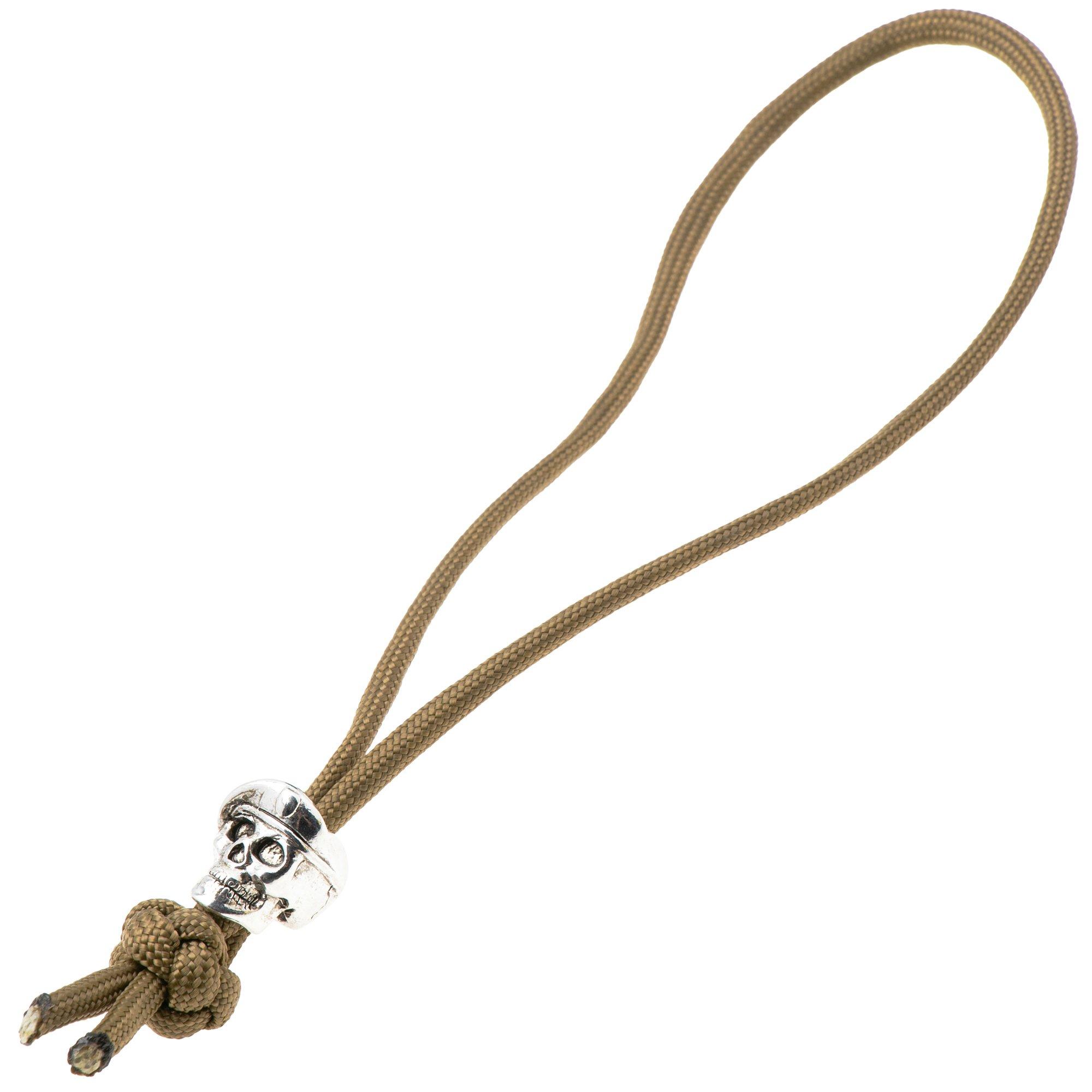 Paracord z koralikiem Spartan Blades Beret Skull Bead Coyote Paracord