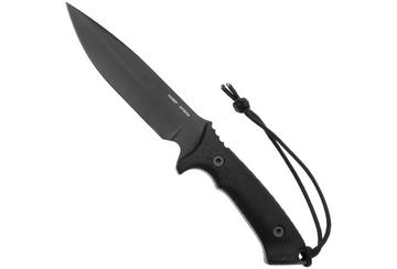 Spartan Blades Harsey Difensa SB19BKBKKYBK Black, Black Micarta, survival knife, kydex sheath