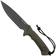 Image for Spartan Blades Harsey Difensa SB19BKGRKYBK Black, Green Micarta, survival knife, kydex sheath