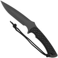 Image for Spartan Blades Ares SB1BKBKNLBK Black, Black Micarta, survival knife, MOLLE sheath